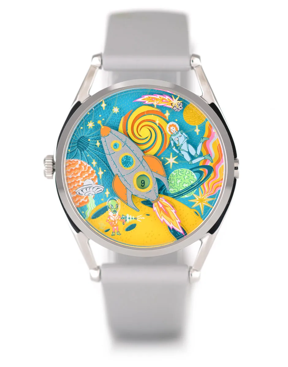 Mr Jones Continuum orologio da polso edizione limitata spazio razzo