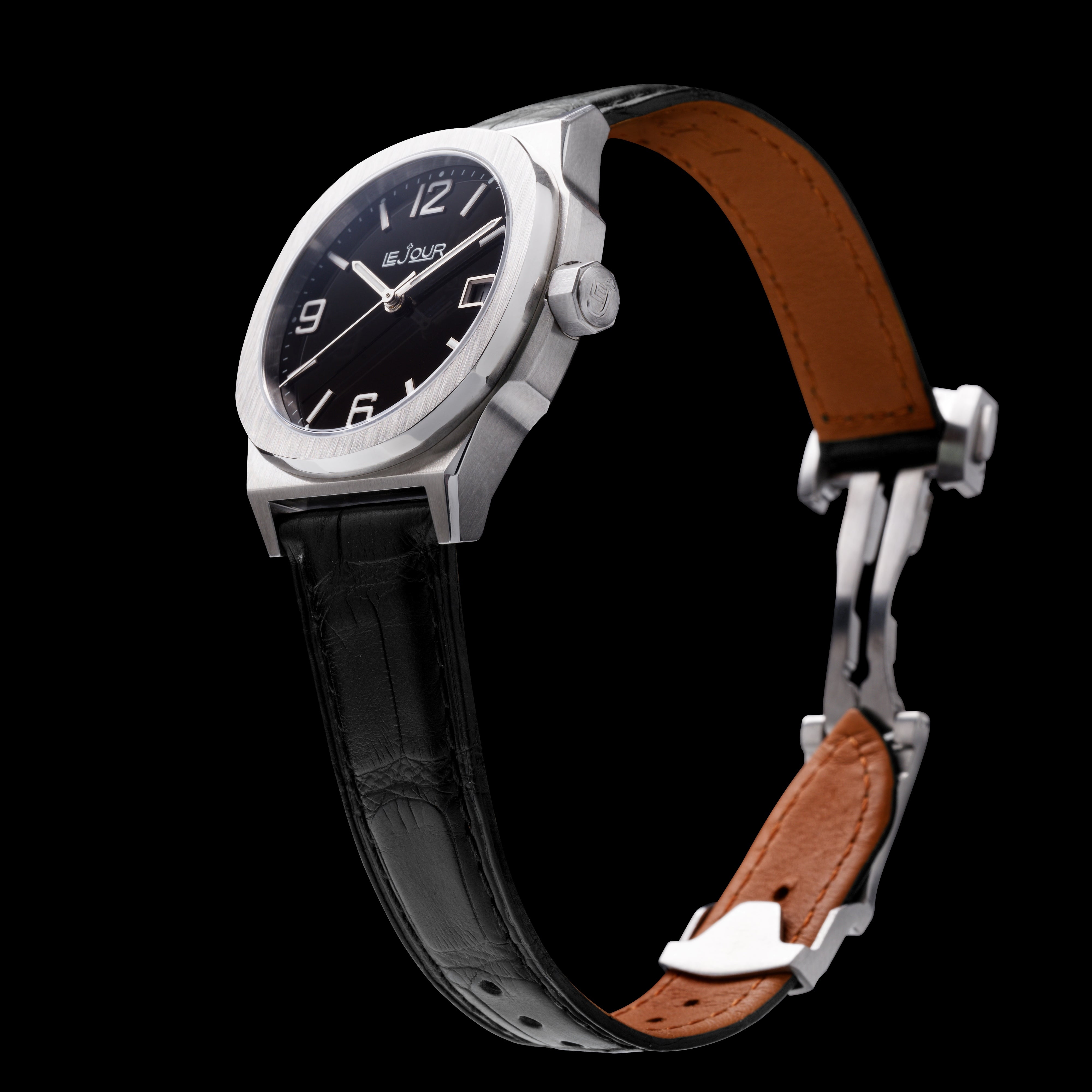 LeJour Fardón LJ-FD-001 orologio automatico 38mm nero