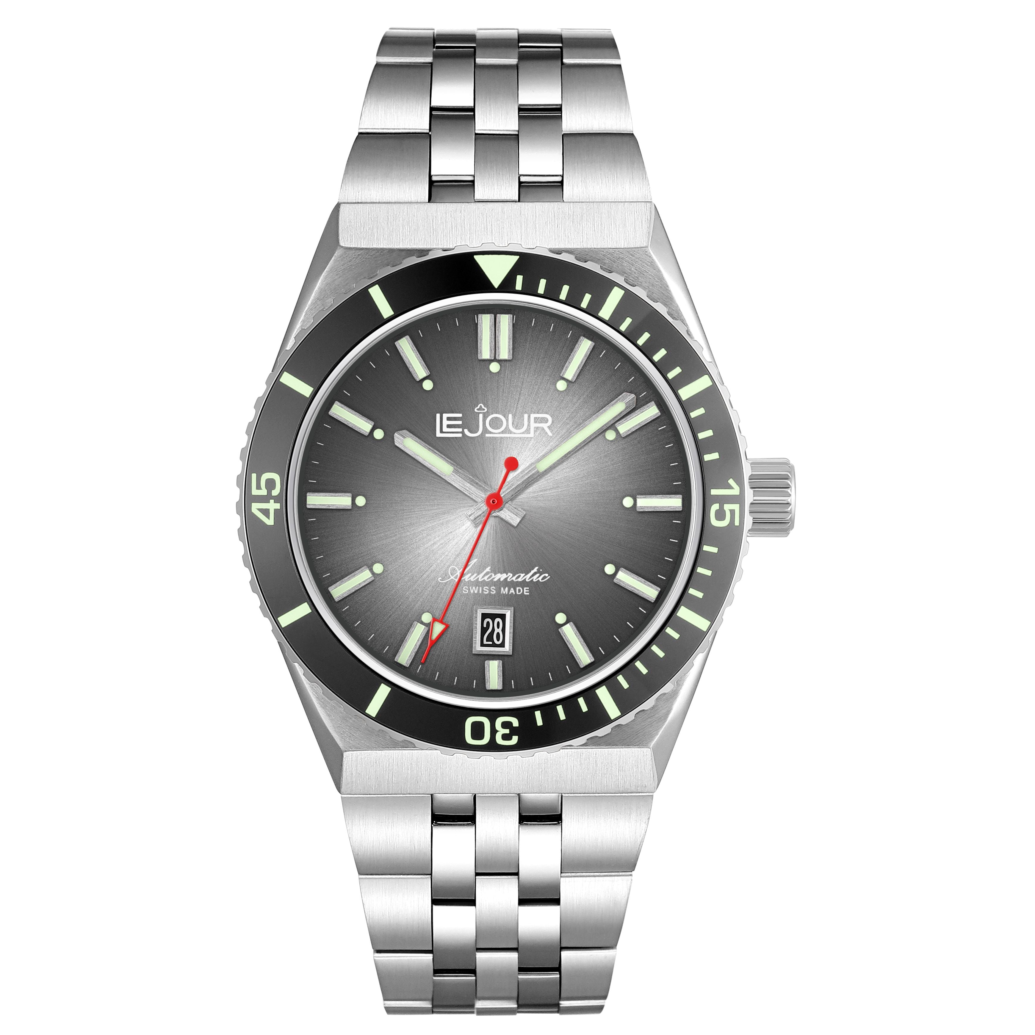 LeJour Delmare LJ-DM-004 orologio automatico grigio