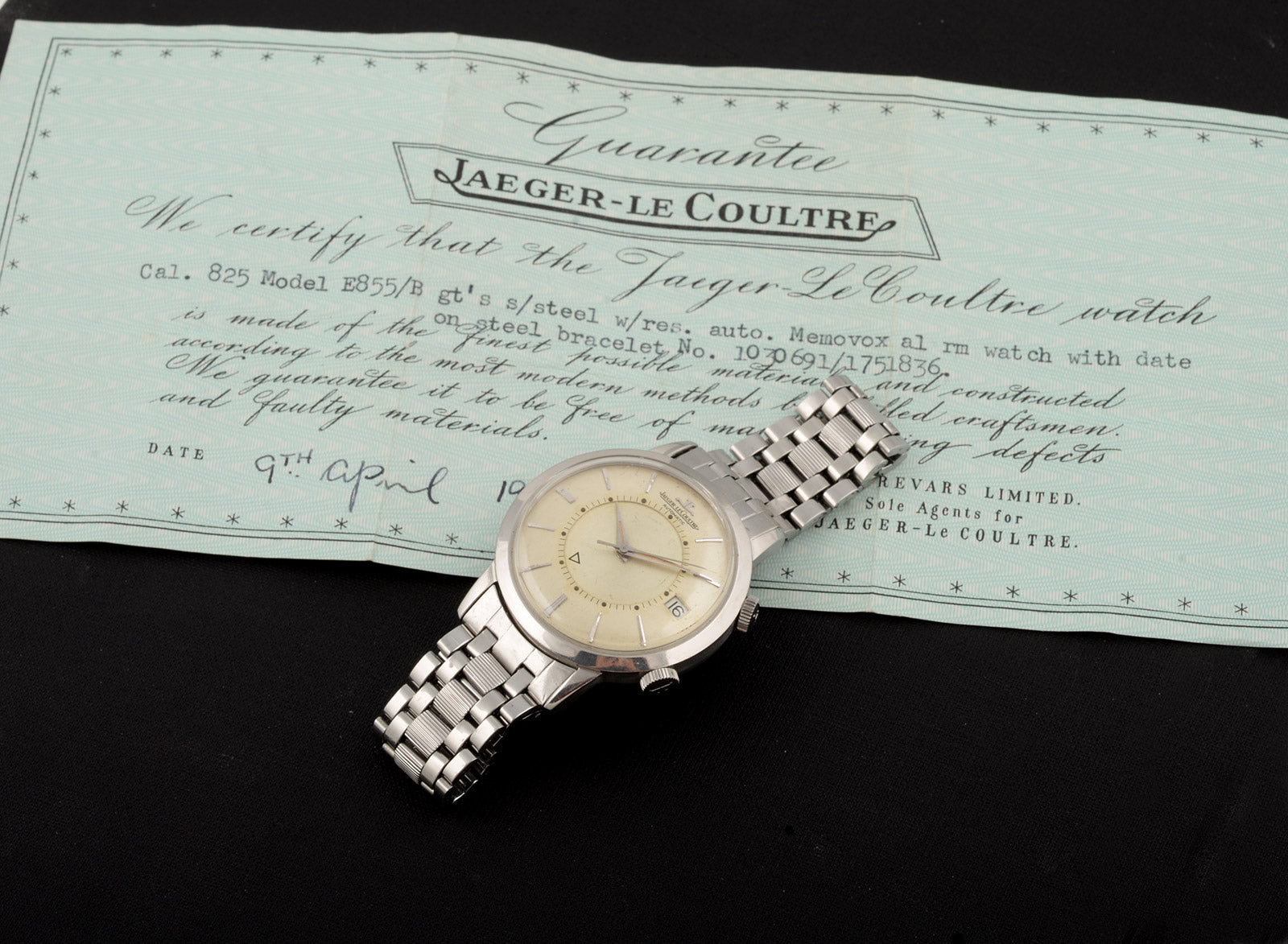 Jaeger-LeCoultre Memovox 1966 orologio automatico con sveglia