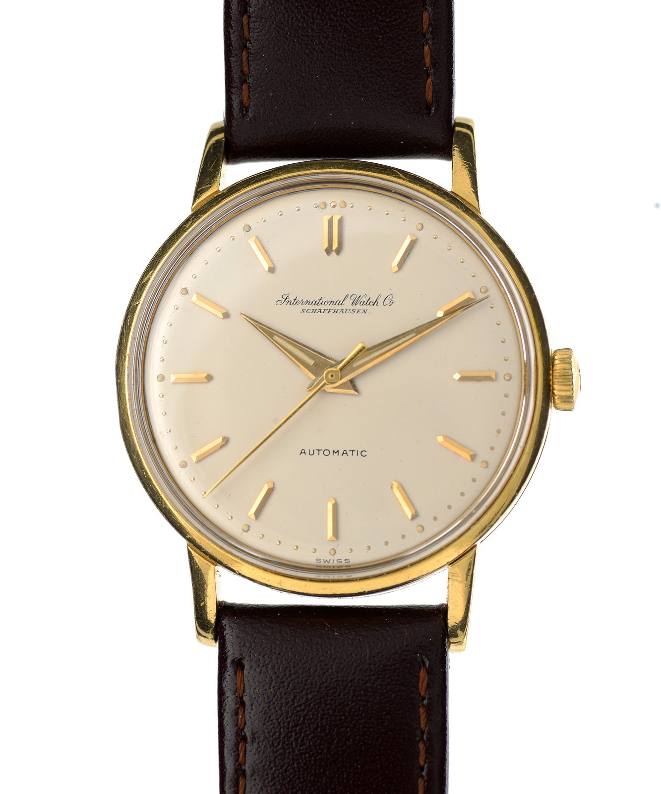 IWC Automatic 1959 orologio vintage oro champagne