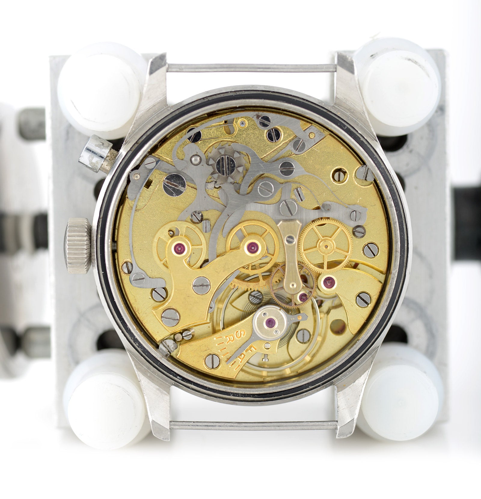 Lemania HS9 orologio cronografo monopulsante 38mm