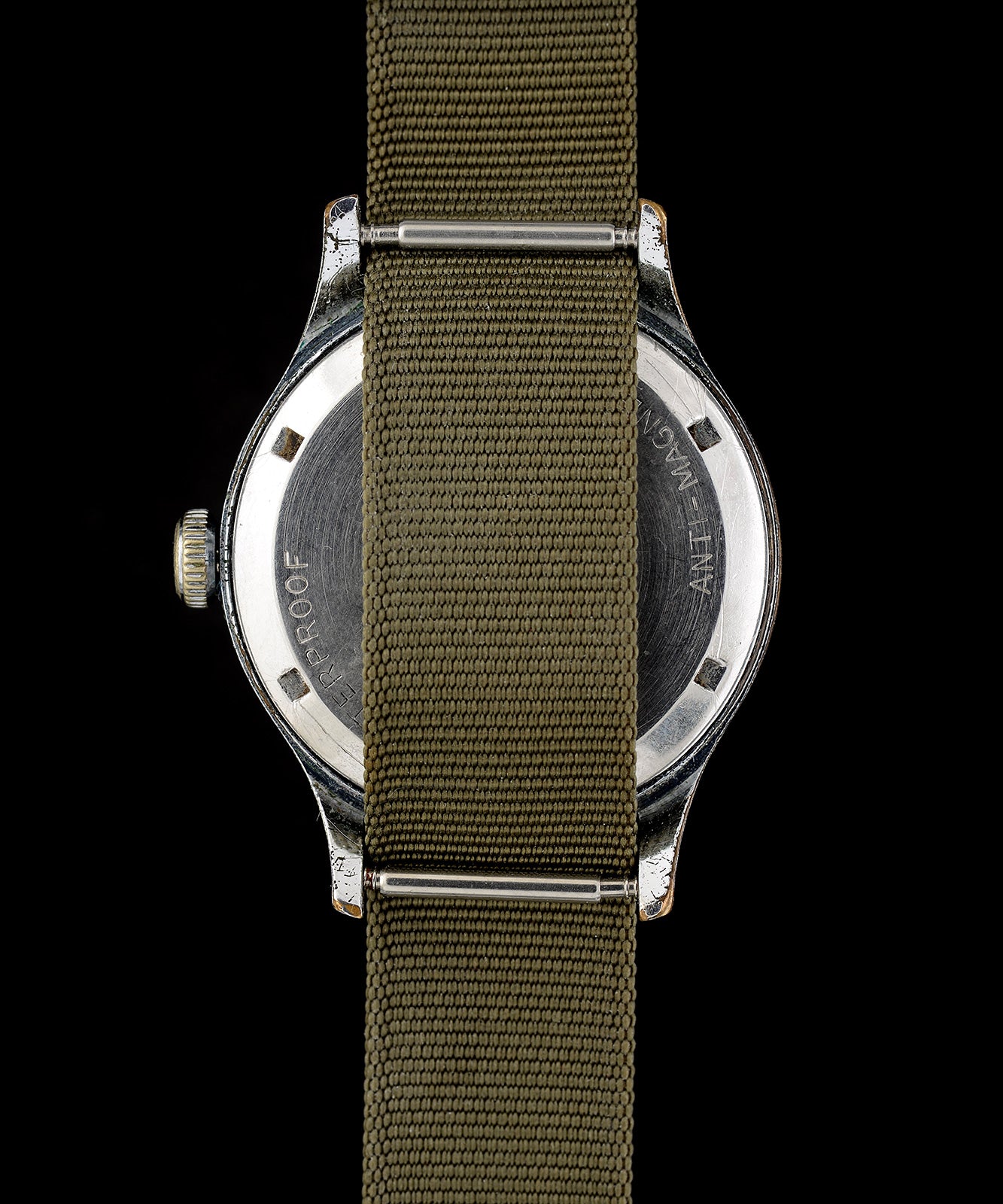Smiths A404 1955 orologio meccanico vintage champagne 33mm