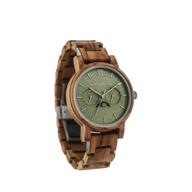 WoodWatch Classic Chaser orologio legno fasi lunari
