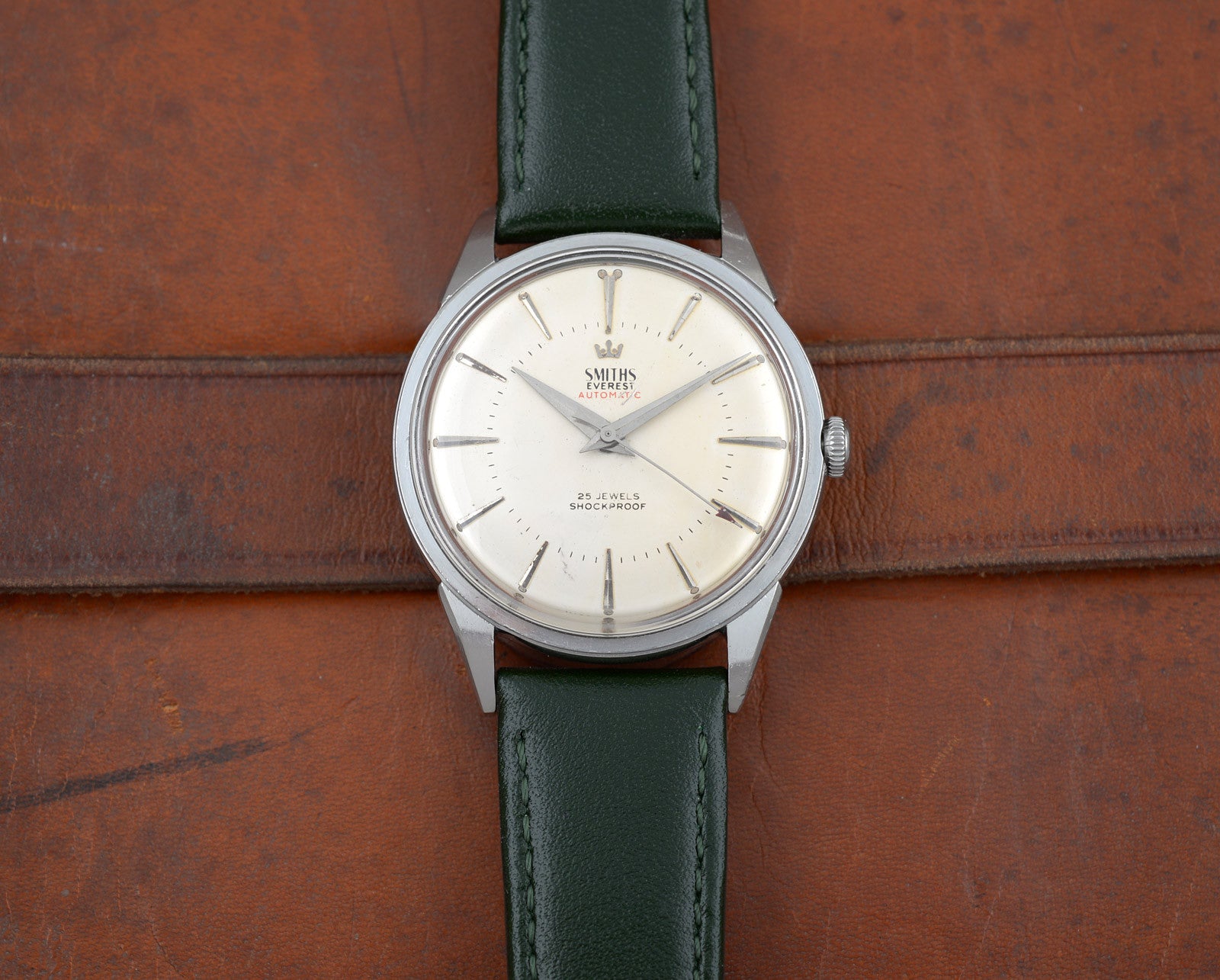 Smiths Everest orologio automatico acciaio anni 60