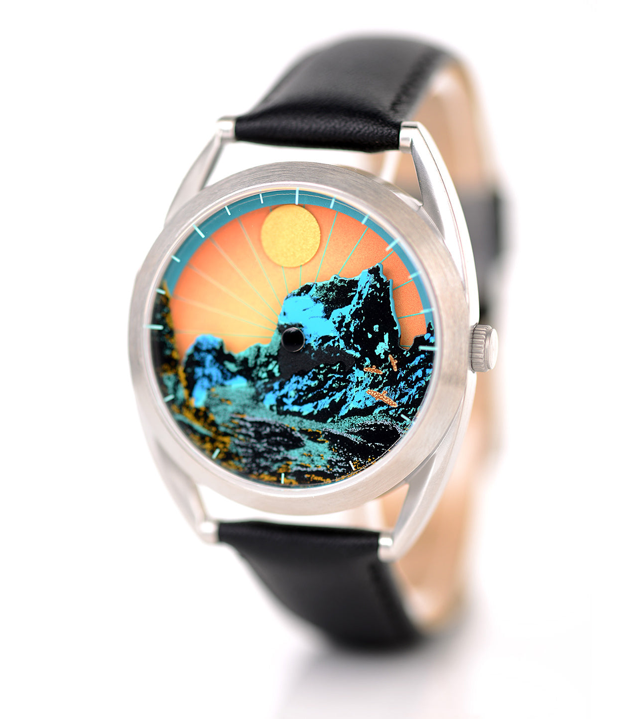 Mr Jones Silver Moon Cuillin Skye orologio edizione limitata oro luna