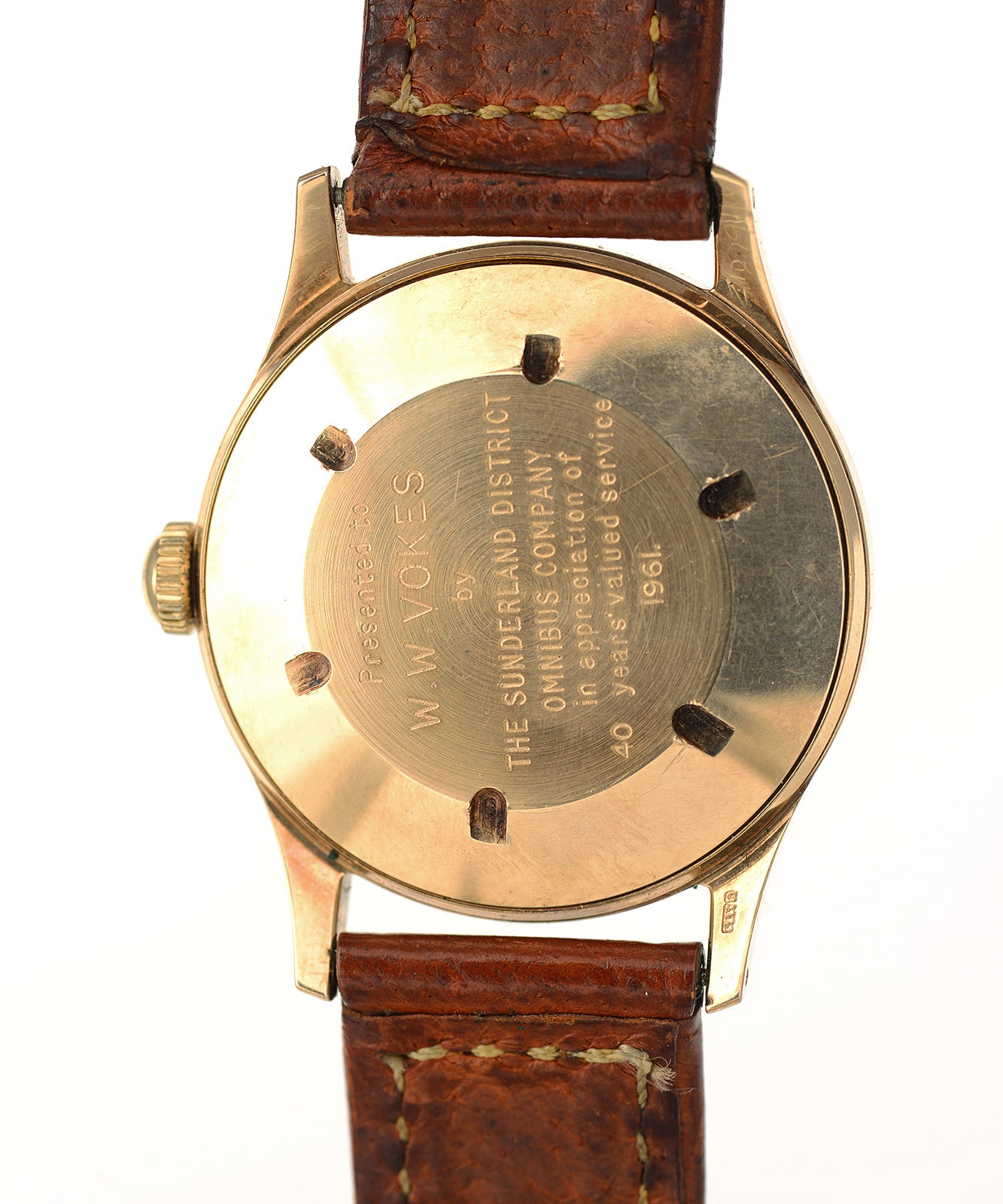 Smiths for Garrard orologio manuale oro 1961 numeri romani