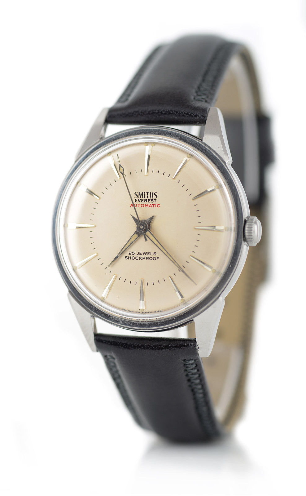 Smiths Everest orologio automatico acciaio anni 60