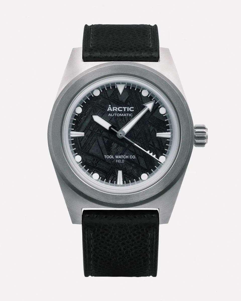 Tool Watch Co. TWCO. Arctic Field orologio meteorite nero