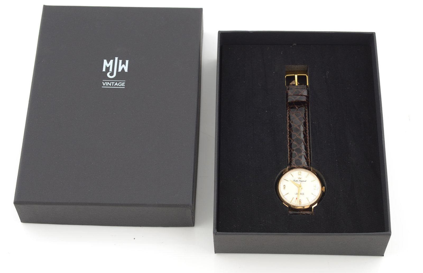 Smiths Imperial Automatic orologio vintage oro 9 carati 1961