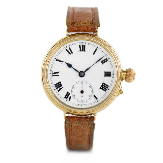 Mr Jones IWC Borgel 1916 orologio oro 18 carati vintage