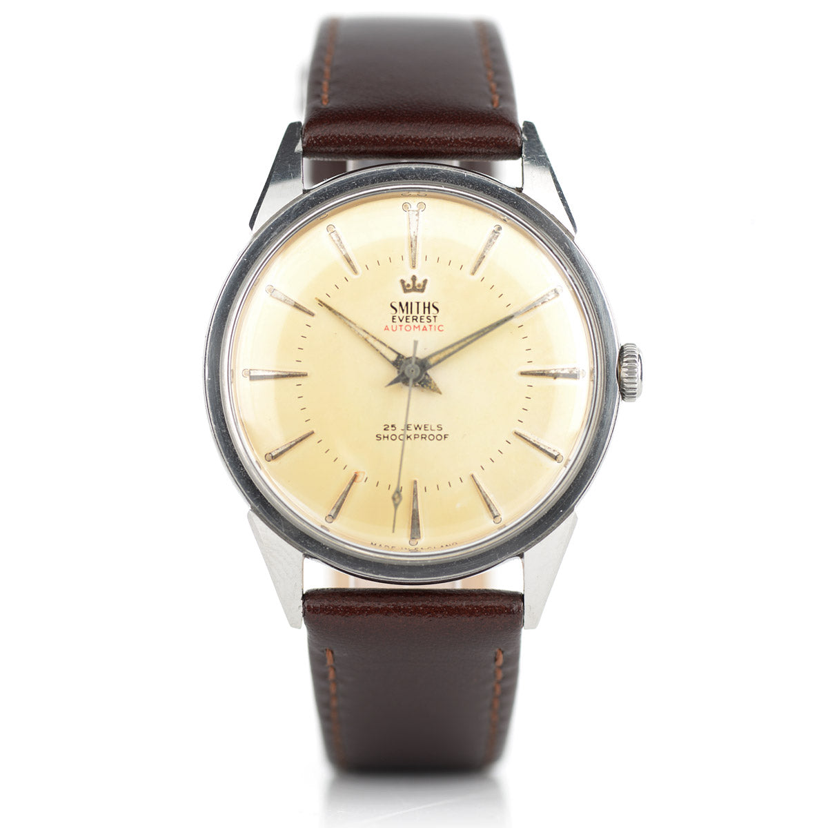 Smiths Everest Automatico orologio acciaio anni 60
