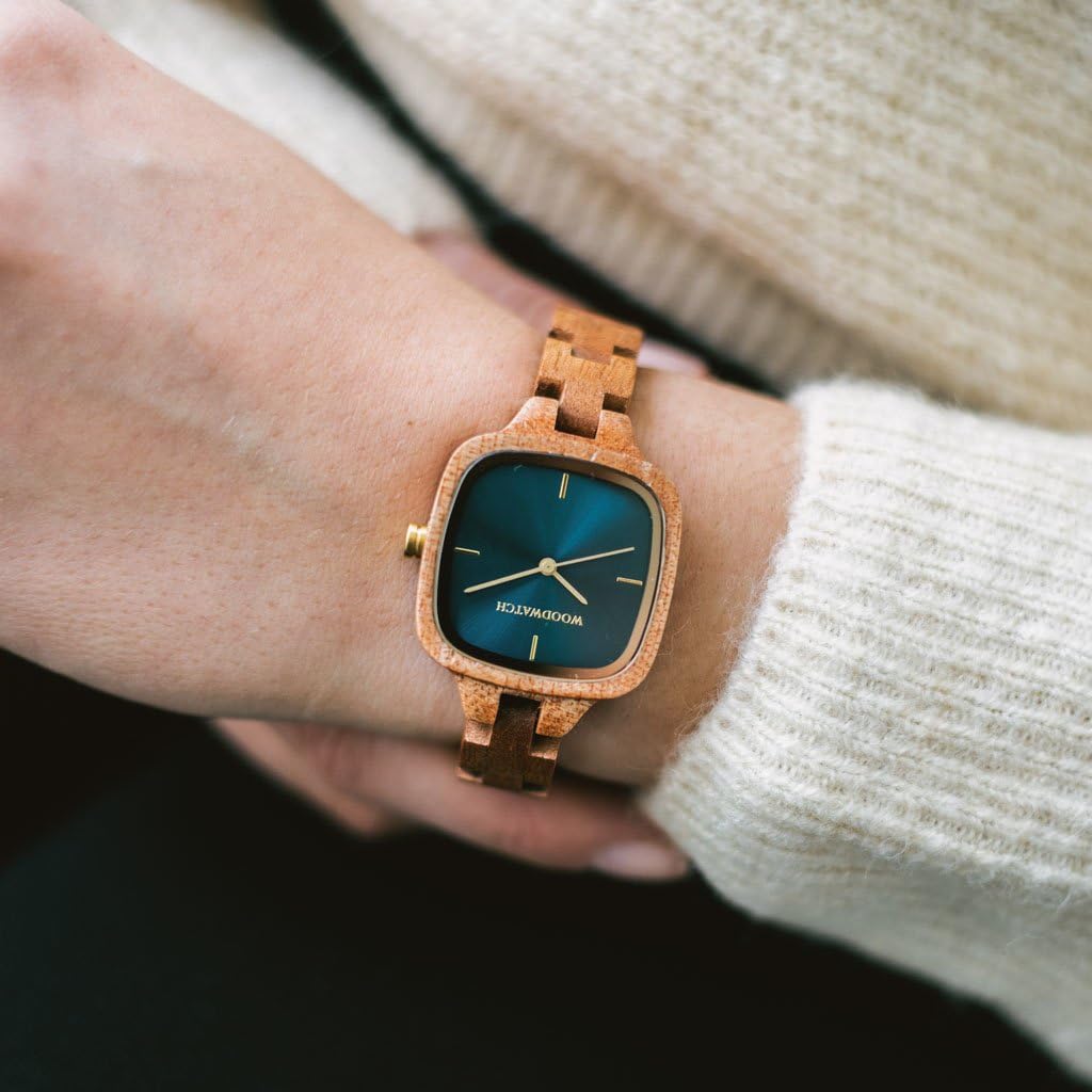 WoodWatch City Atomic orologio donna legno 30 mm