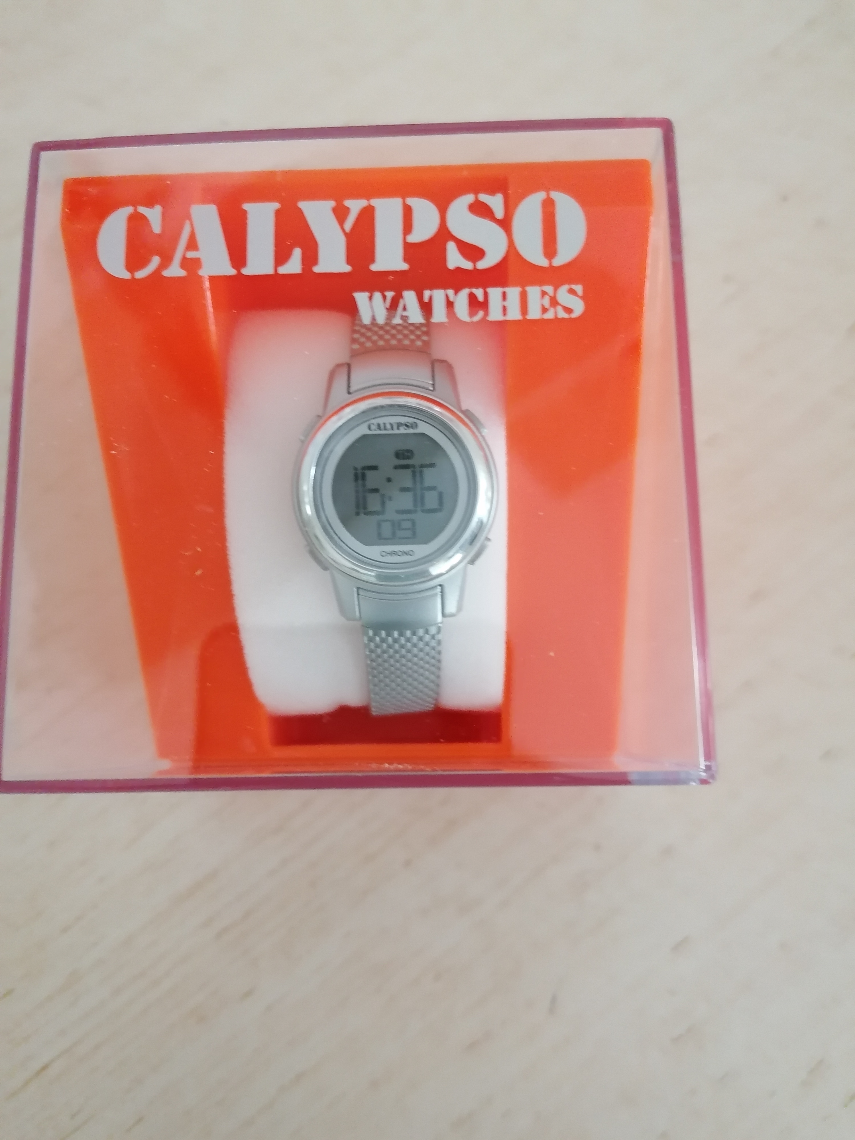 Calypso Urban Digital K5736/1 orologio digitale argento donna