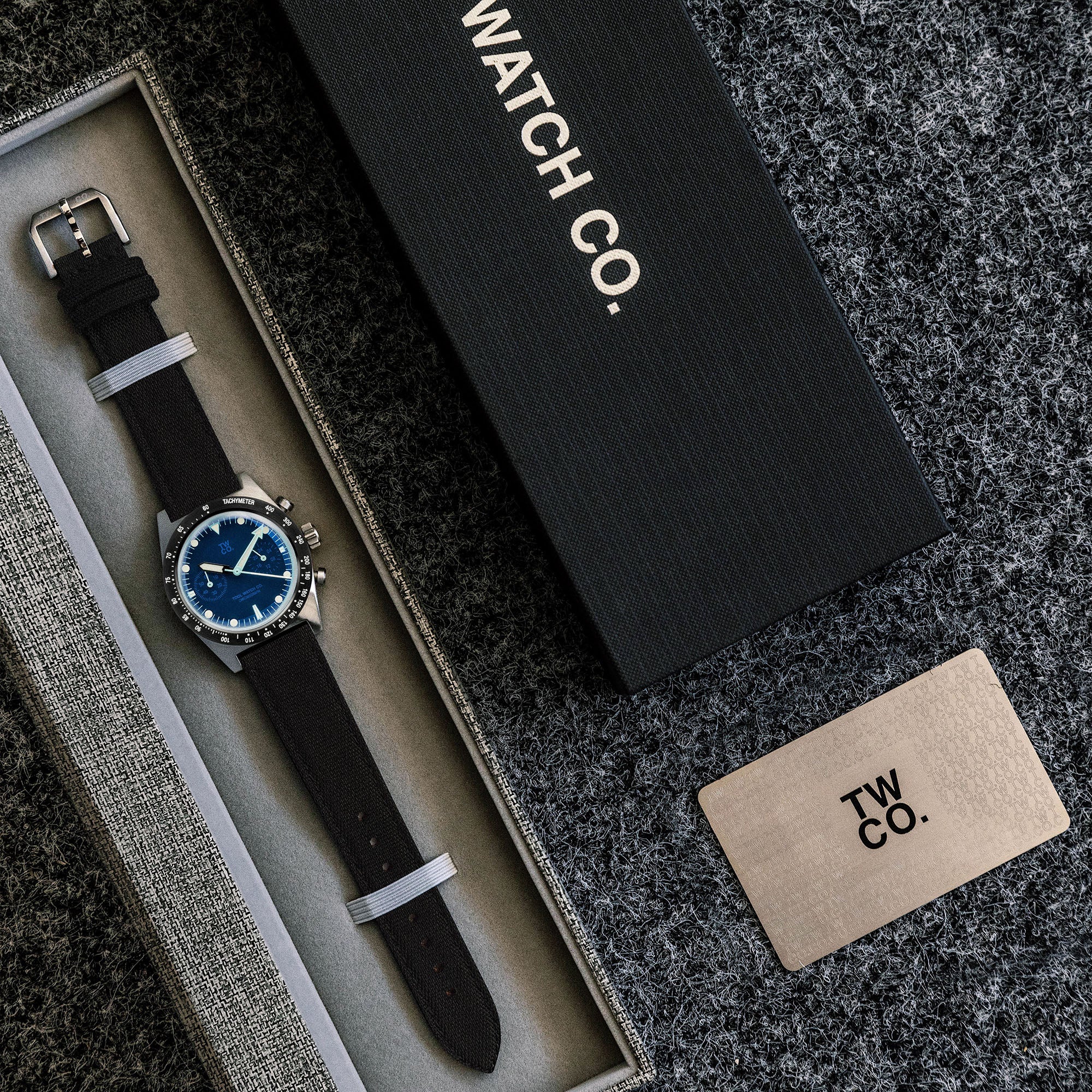 Tool Watch Co. Chroma Chronograph orologio blu