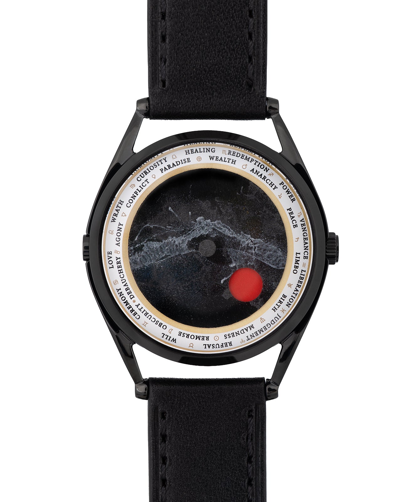 Mr Jones Printers Edition Dawn West Dusk East orologio luna colorata