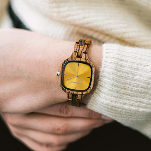 WoodWatch Radiance Lumen orologio donna legno 30 mm