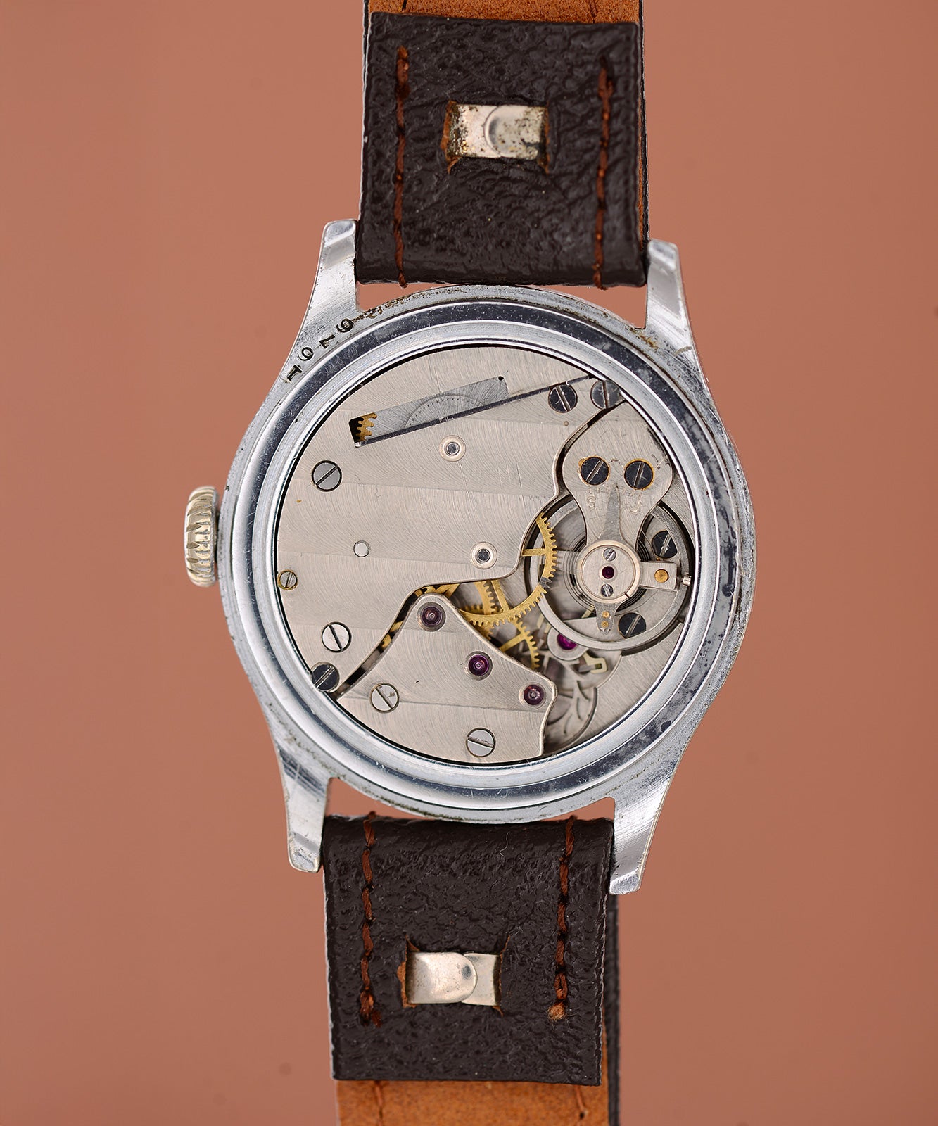 Mr Jones Watches Vintage Smith English Made 1946 orologio acciaio