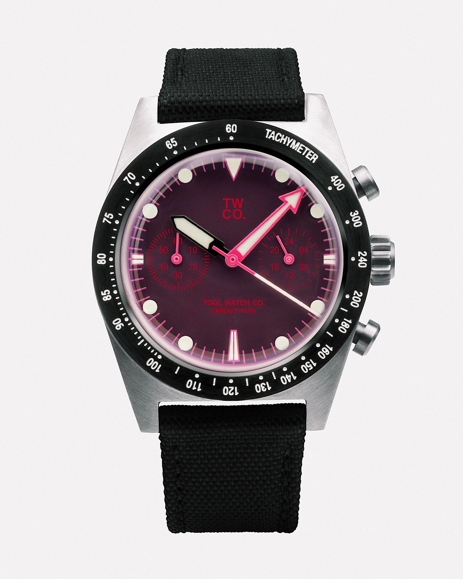 Tool Watch Co. TWCO. Chroma Chronograph cronografo rosa
