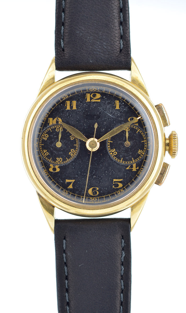 Jaeger anni 30 orologio cronografo elegante 30,5mm