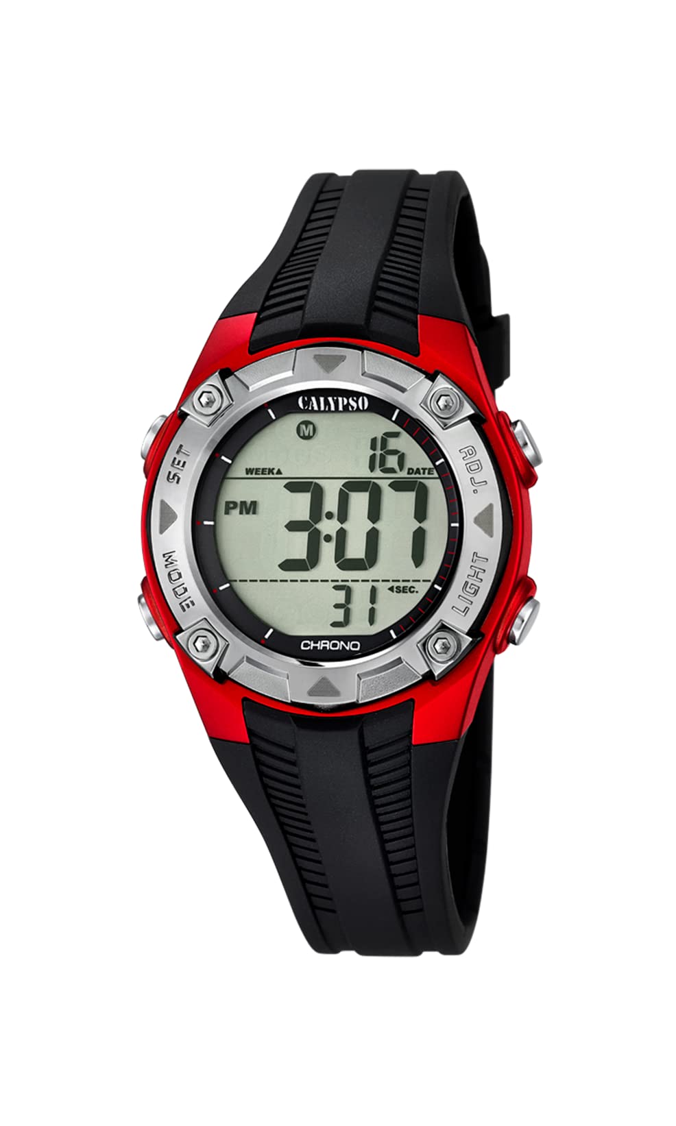 Calypso Digital Crush K5685/6 orologio bambino nero caucciù