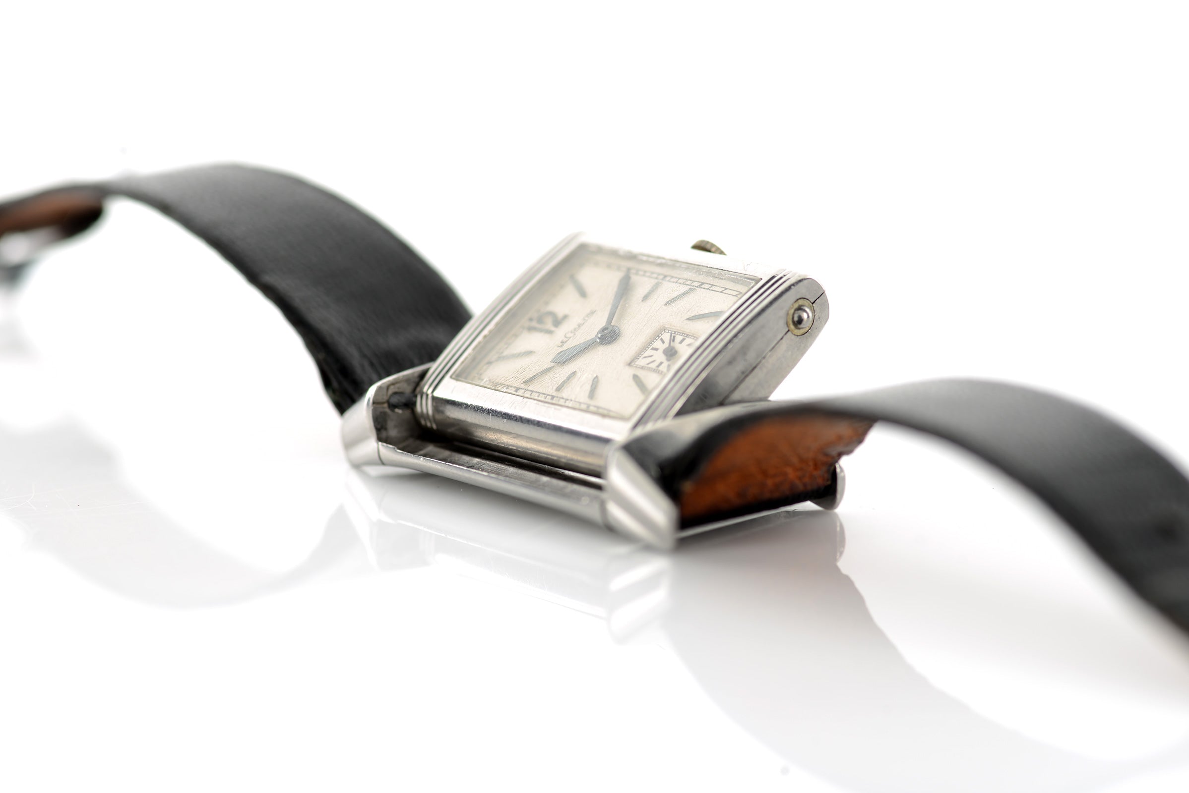 Mr Jones Watches Vintage Le Coultre Reverso 1935 orologio acciaio
