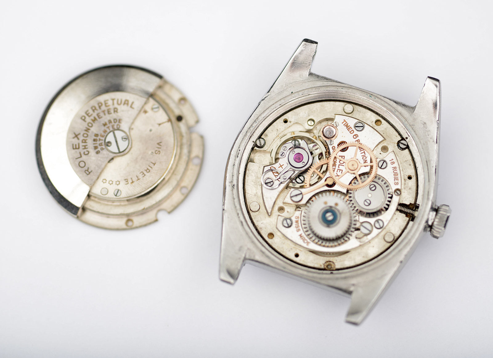 Mr Jones Watches Vintage Rolex Bubbleback orologio automatico 1945