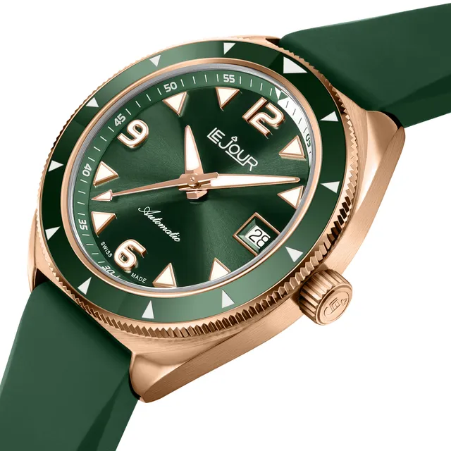 LeJour Hammerhead Bronze LJ-HB-002 orologio bronzo verde 39mm