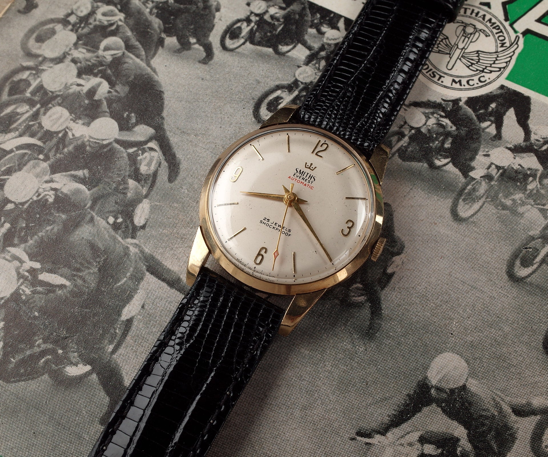 Smiths Everest Automatic 1963 orologio vintage oro