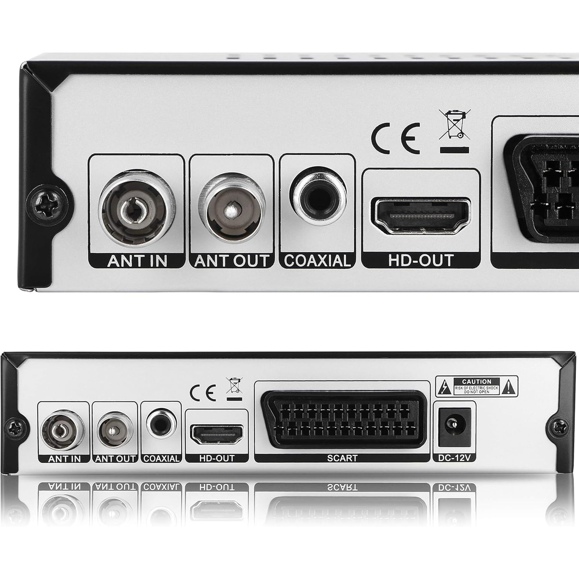 Strom 504 A+ decoder digitale terrestre DVB-T2 nero