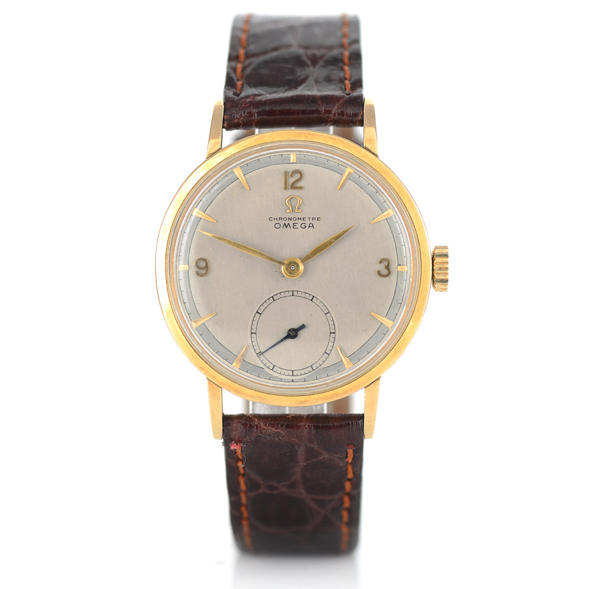 Mr Jones Watches Vintage Omega Chronometer 1944 orologio oro