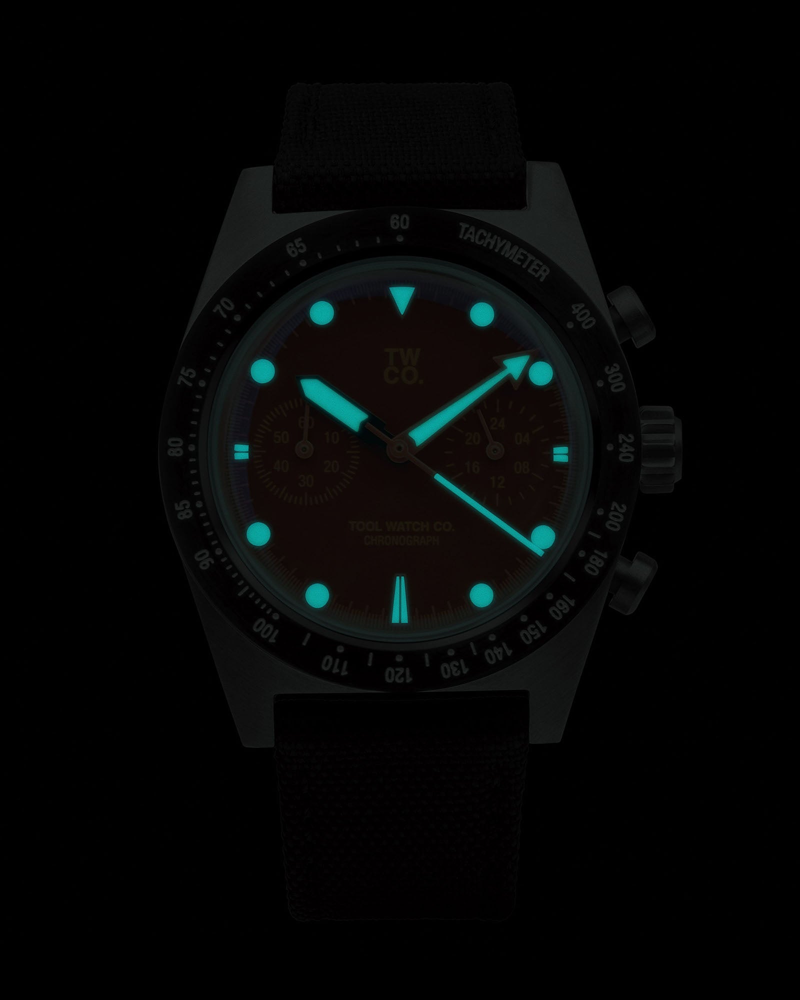 Tool Watch Co. Chroma Chronograph orologio arancione Orange