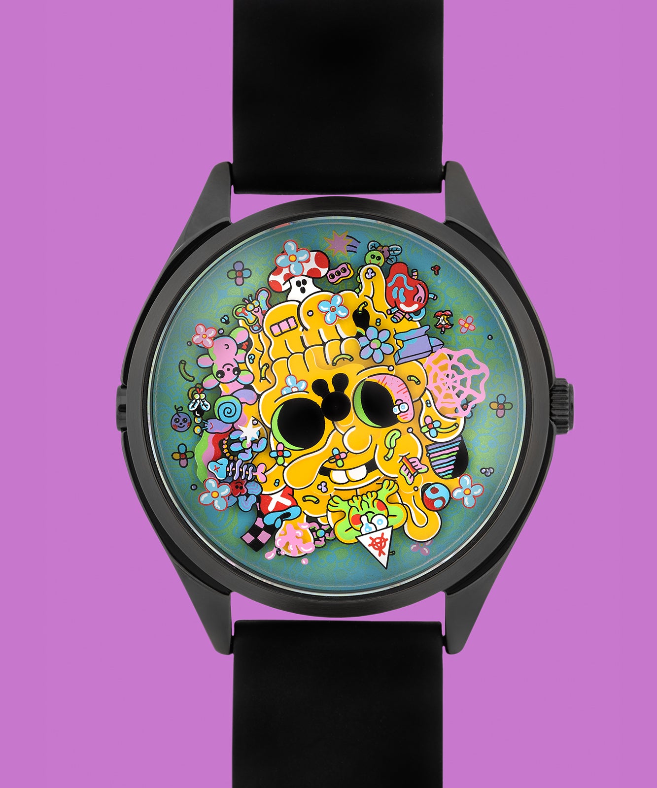 Mr Jones Watches Time Warp orologio quarzo nero 37mm