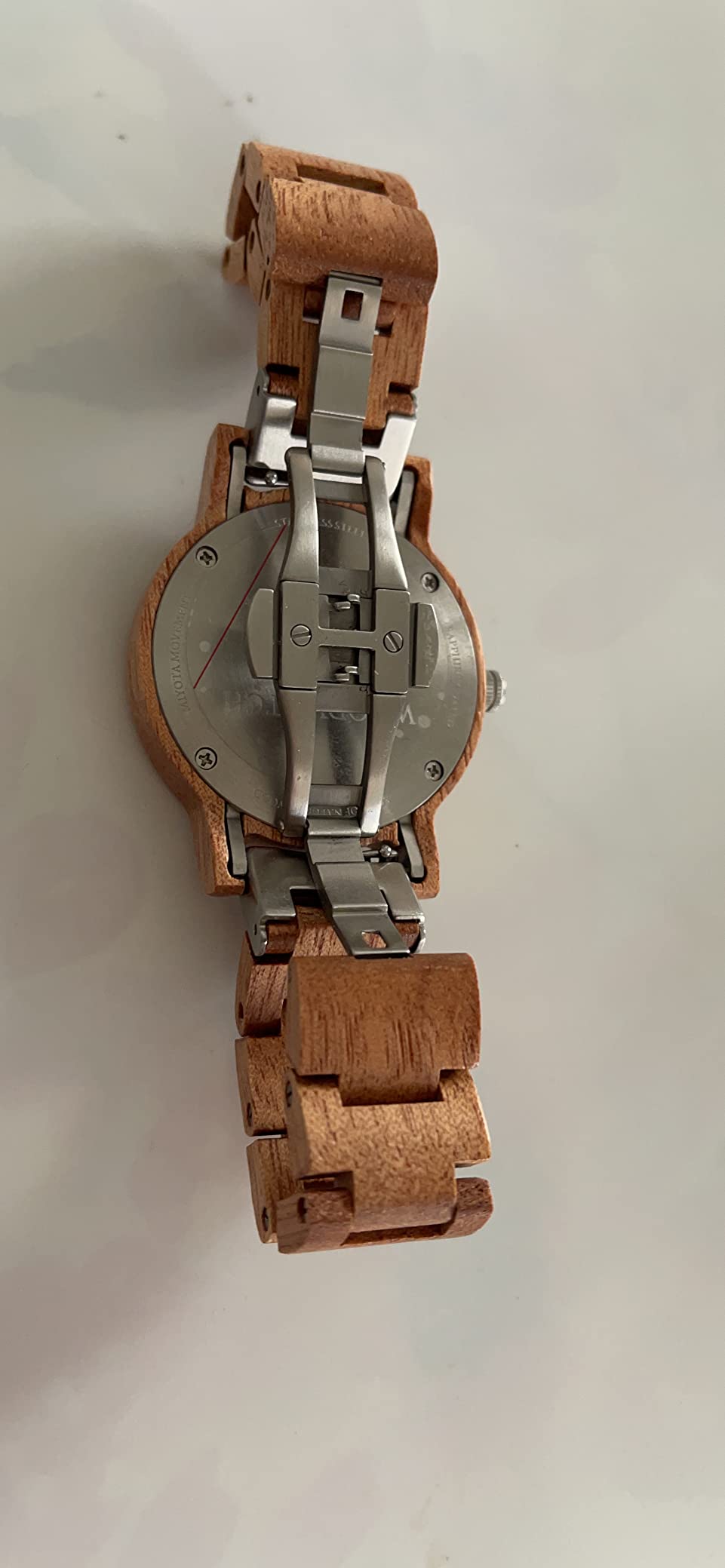 WoodWatch Classic Sailor Orologio Uomo Legno Bracciale