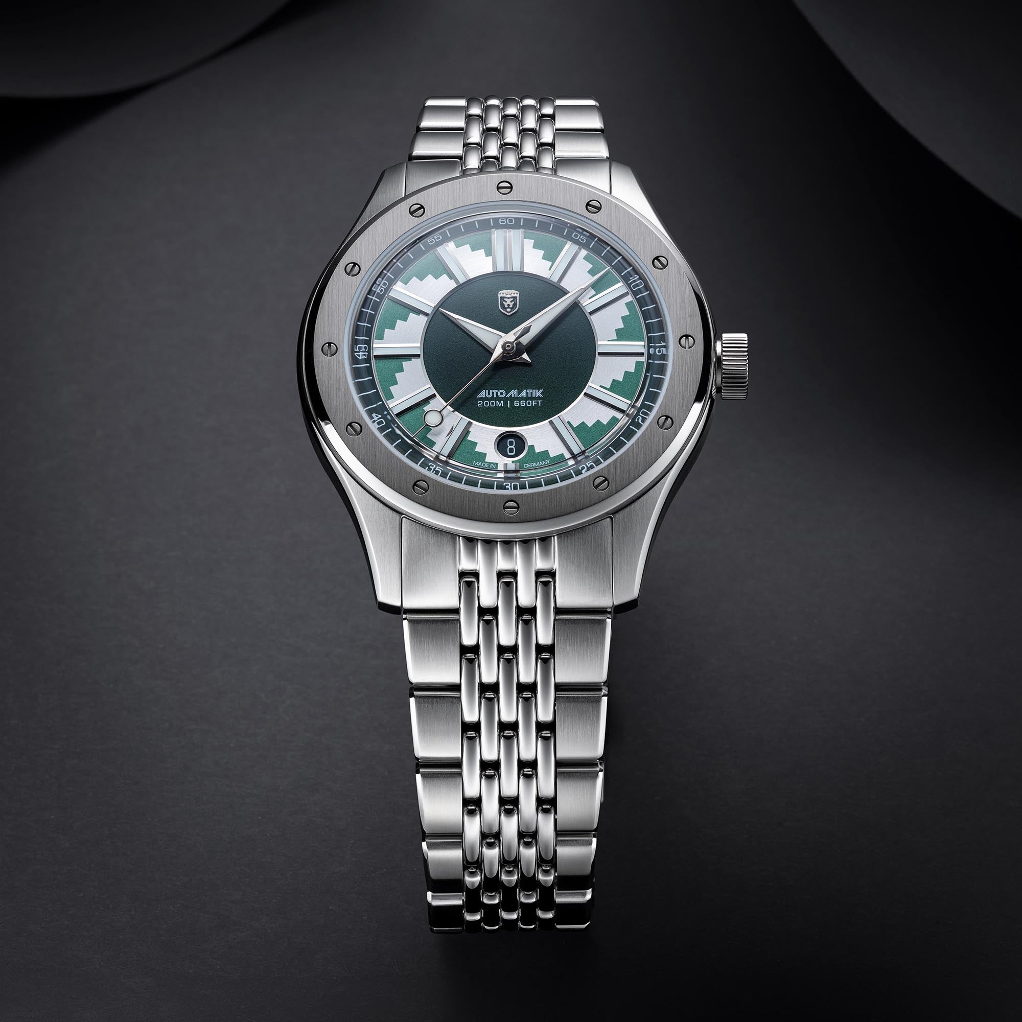 Heinrich Helicoprion orologio Buzzsaw MKII arancione