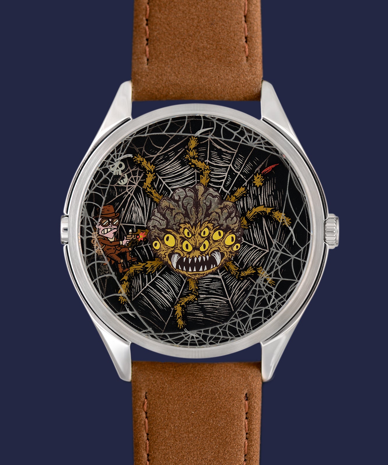 Mr Jones Monster Melter 1904 orologio rame pelle