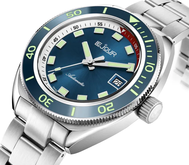 LeJour Hammerhead LJ-HH-002 orologio diver 42mm blu