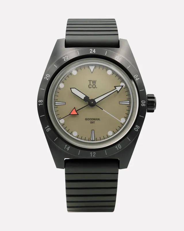 Tool Watch Co. TWCO. Goodman GMT orologio GMT Tactical PVD