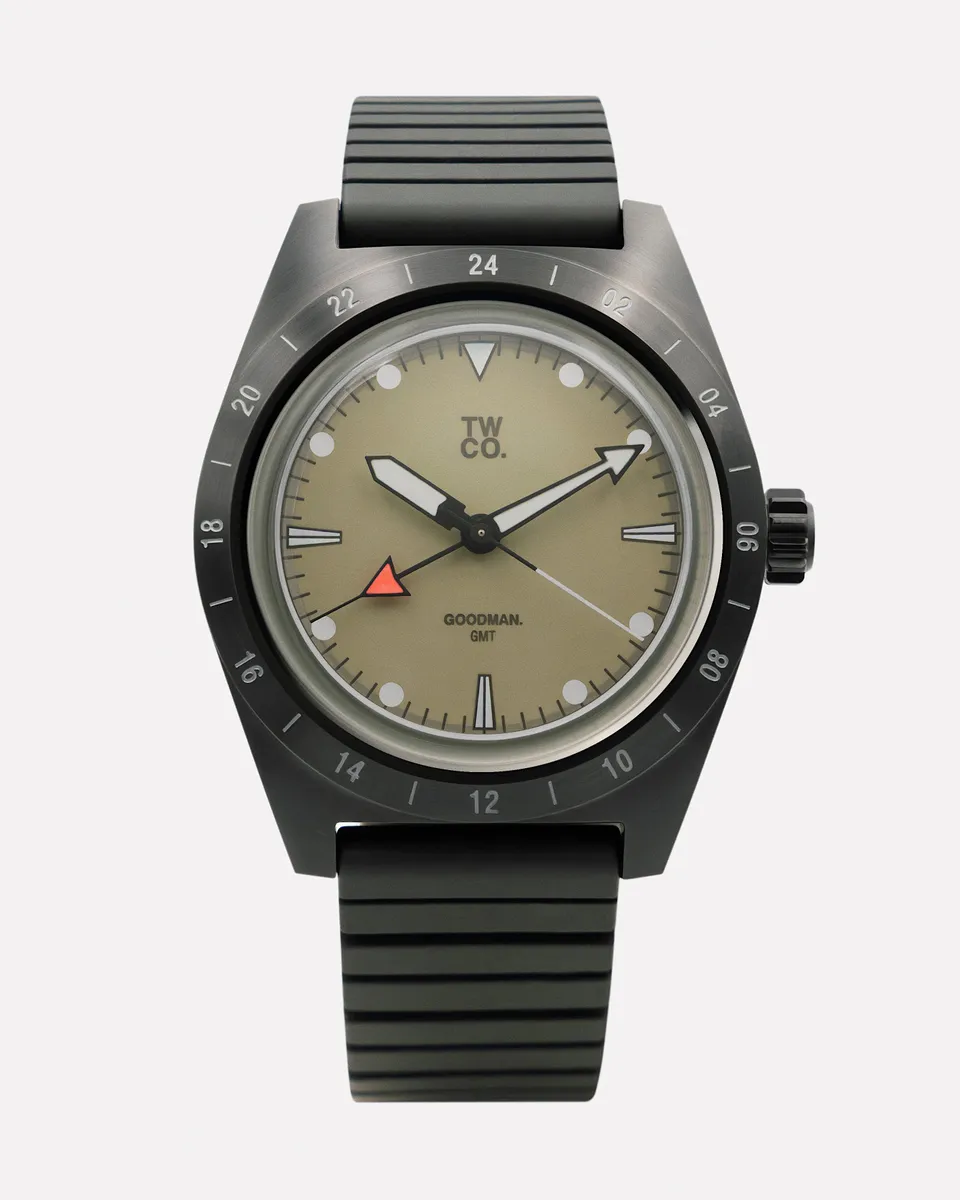 Tool Watch Co. TWCO. Goodman GMT orologio GMT Tactical PVD