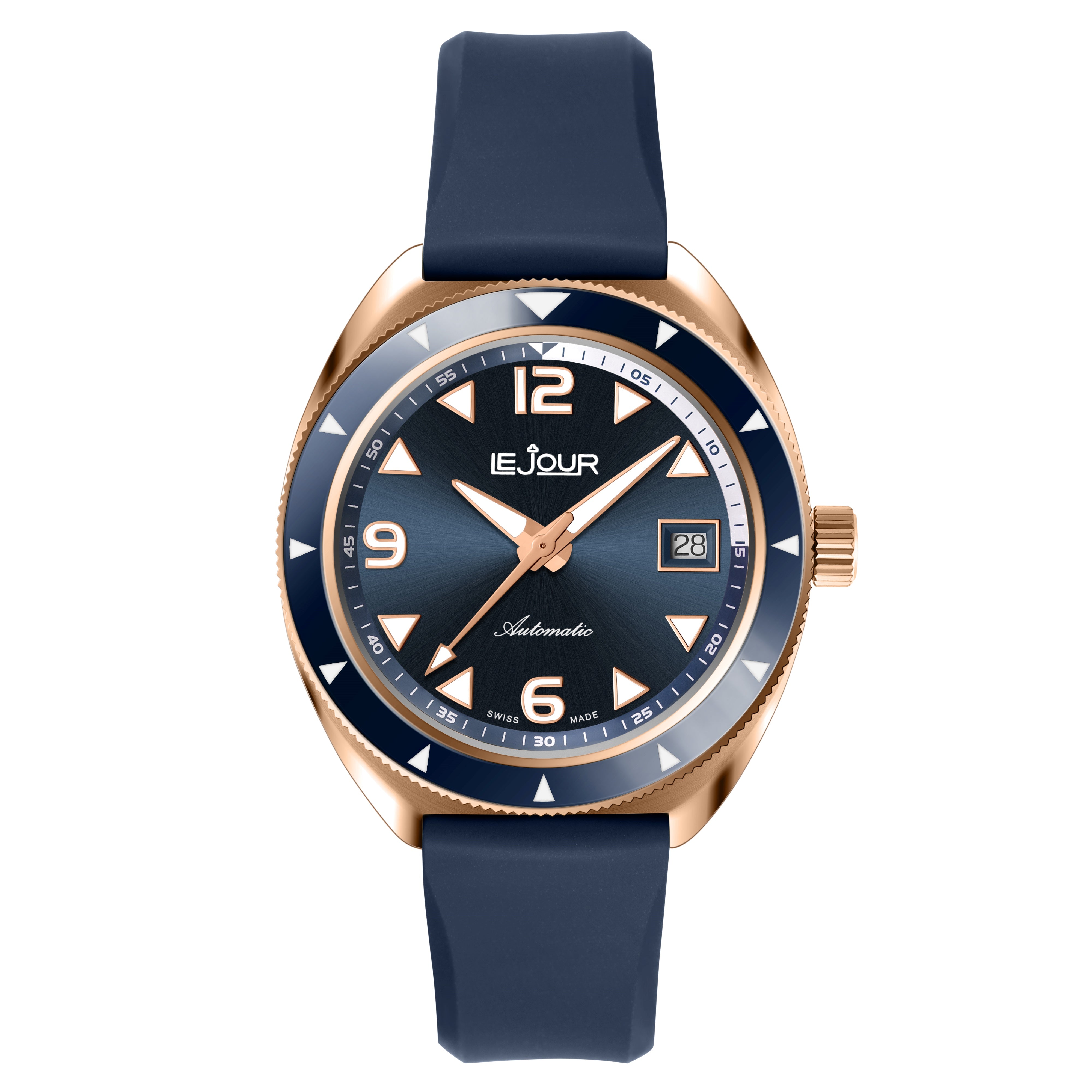 LeJour Hammerhead Bronze LJ-HB-001 orologio bronzo blu 39 mm