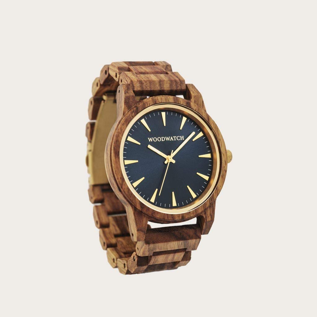 WoodWatch Classic Astro Kosso orologio in legno uomo antispruzzo