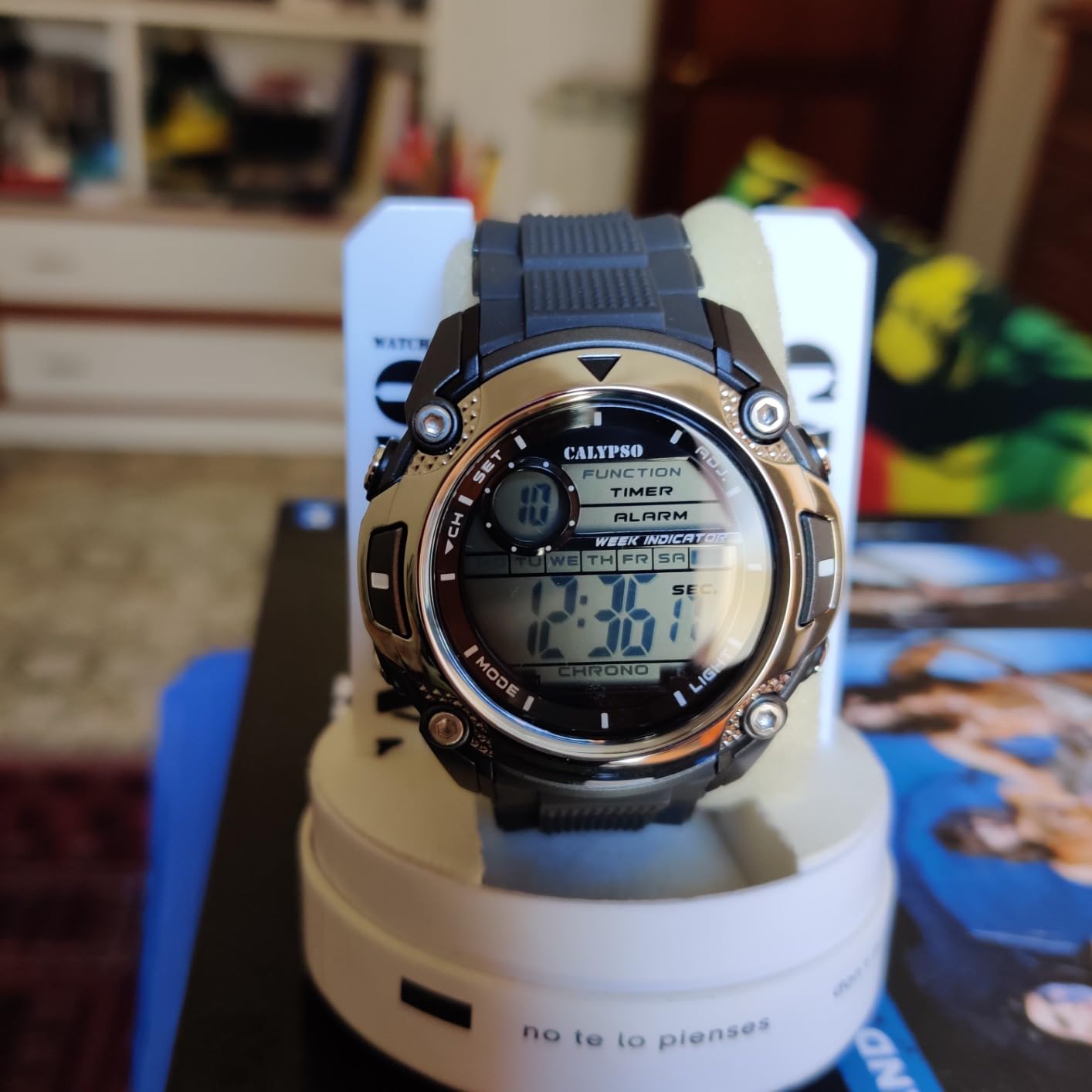 Calypso Urban Digital K5577/1 orologio digitale grigio gomma