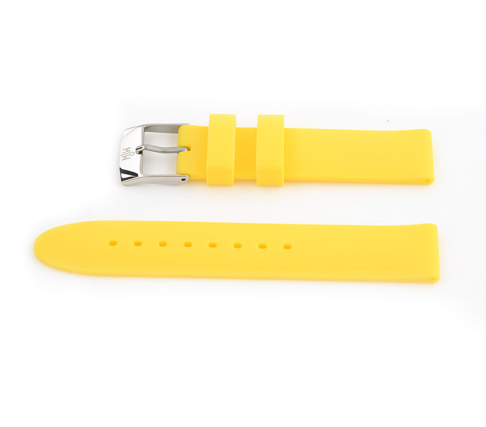 Mr Jones Watches cinturino silicone 18mm arancione