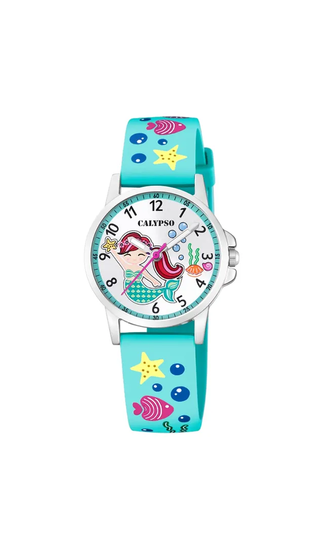 Calypso Junior Collection orologio bambina blu plastica