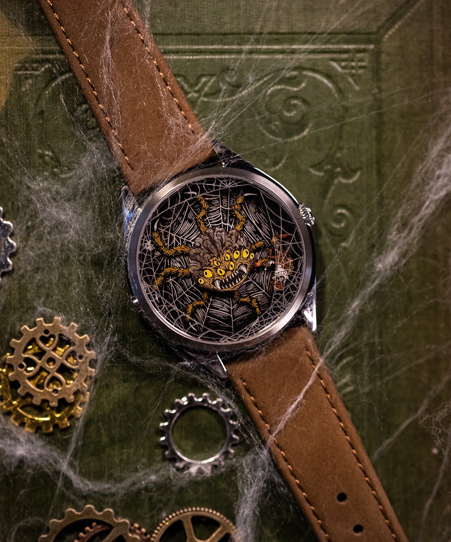 Mr Jones Monster Melter 1904 orologio rame pelle