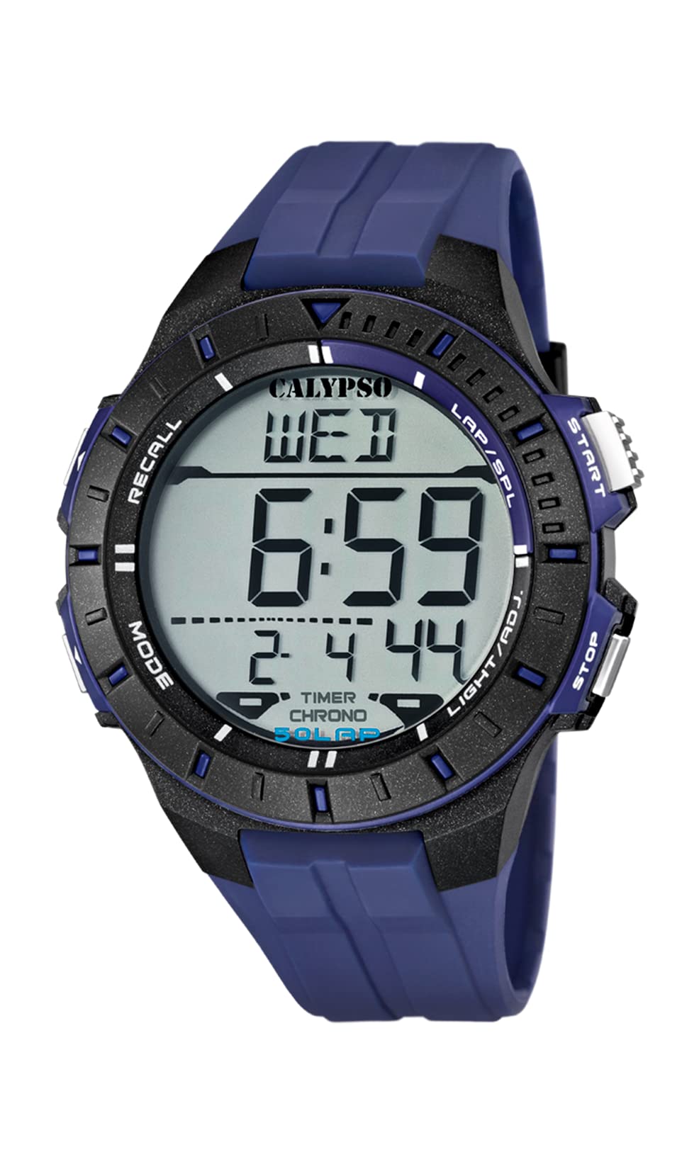 Calypso Urban Digital K5607 orologio digitale blu uomo 10 ATM