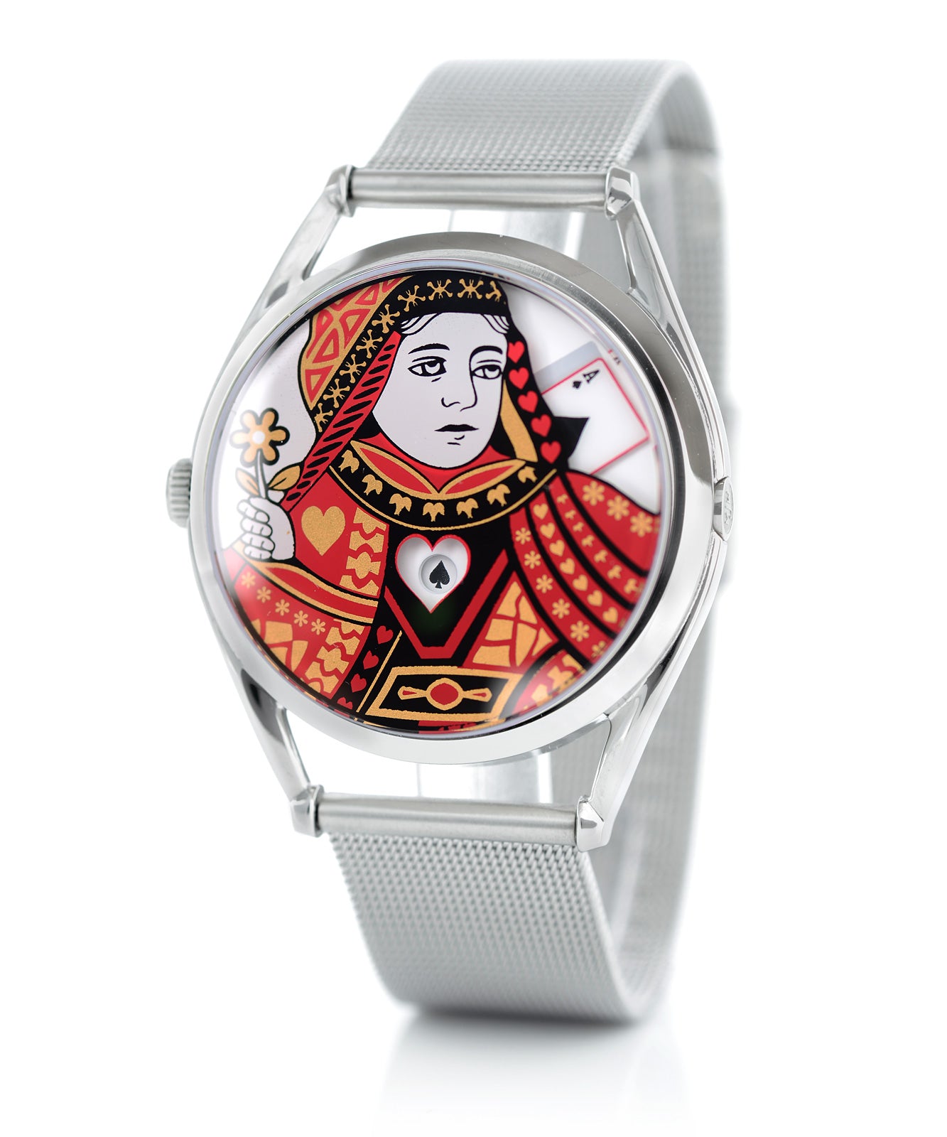 Mr Jones Queen orologio carte da gioco donna Londra