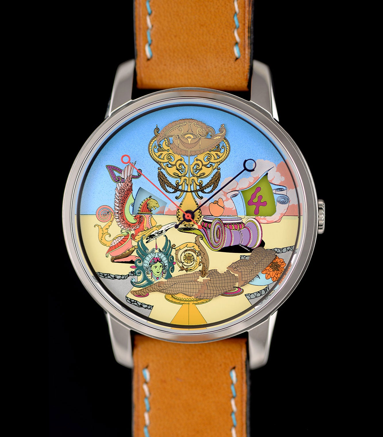 Mr Jones The Indefatigable Sphinx orologio jump hour 40mm