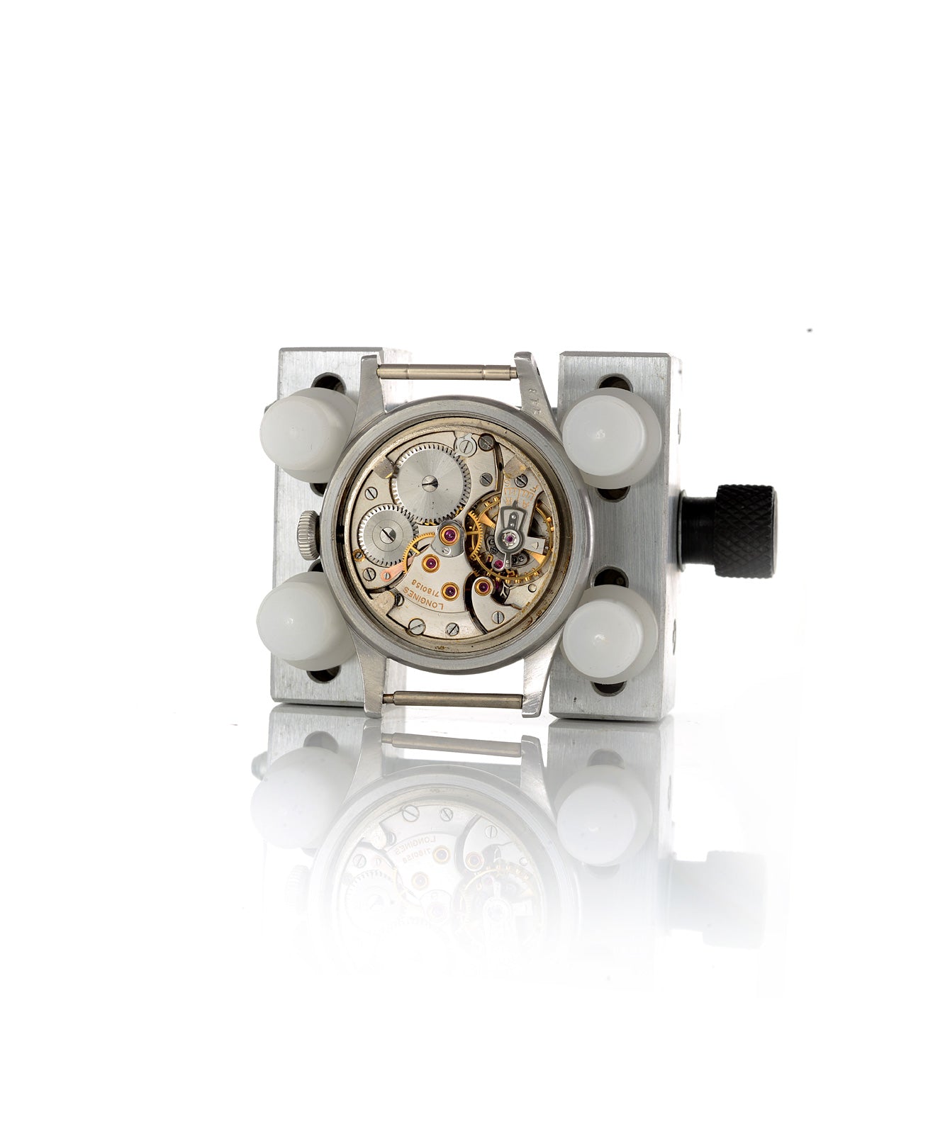 Longines ref 5483 orologio acciaio 1947 carica manuale