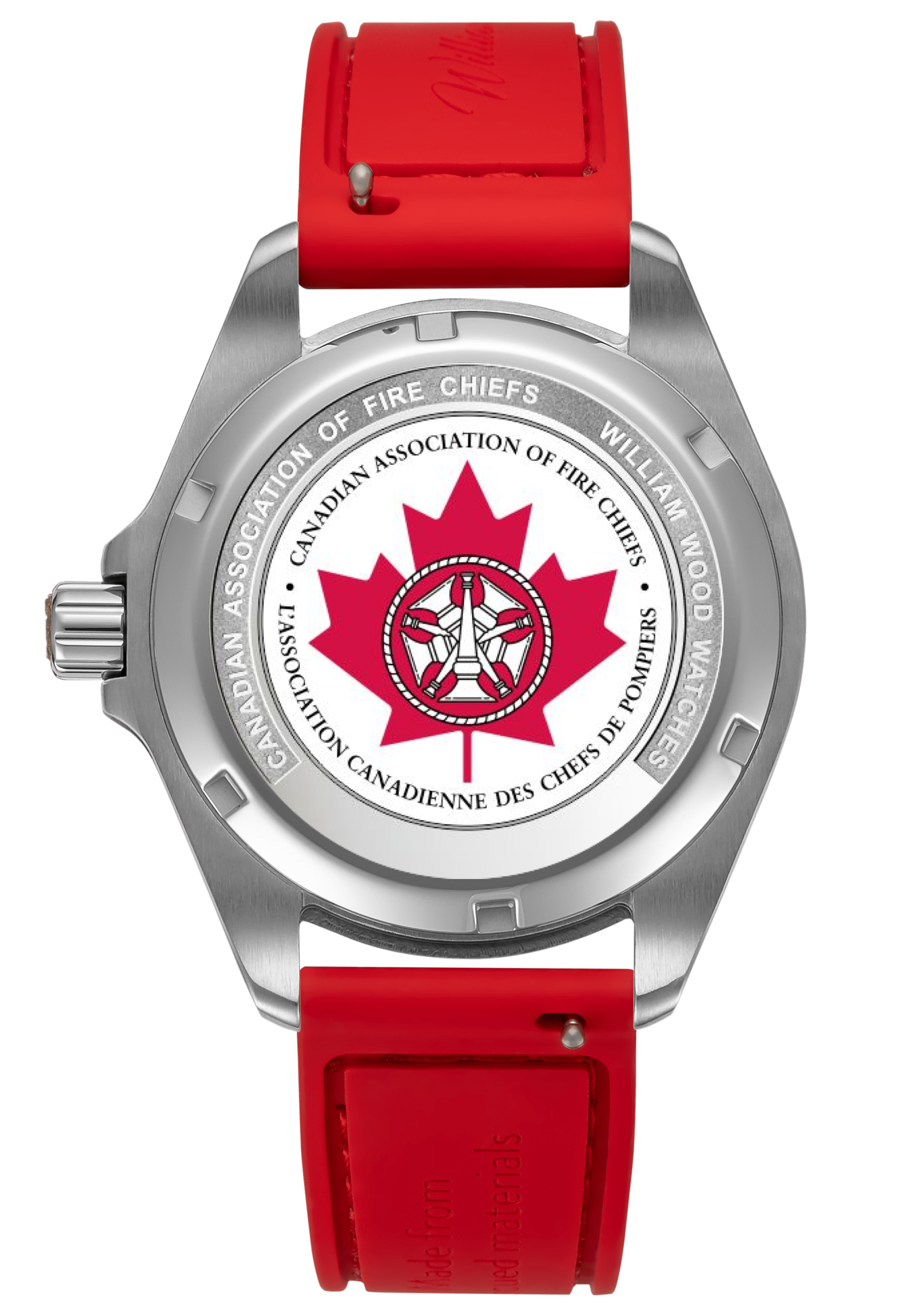 William Wood Fire Department orologio Canadian Fire Chiefs 41mm